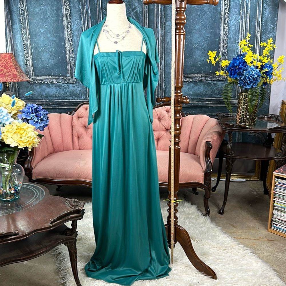 Vintage handmade bridesmaid dress empire lines